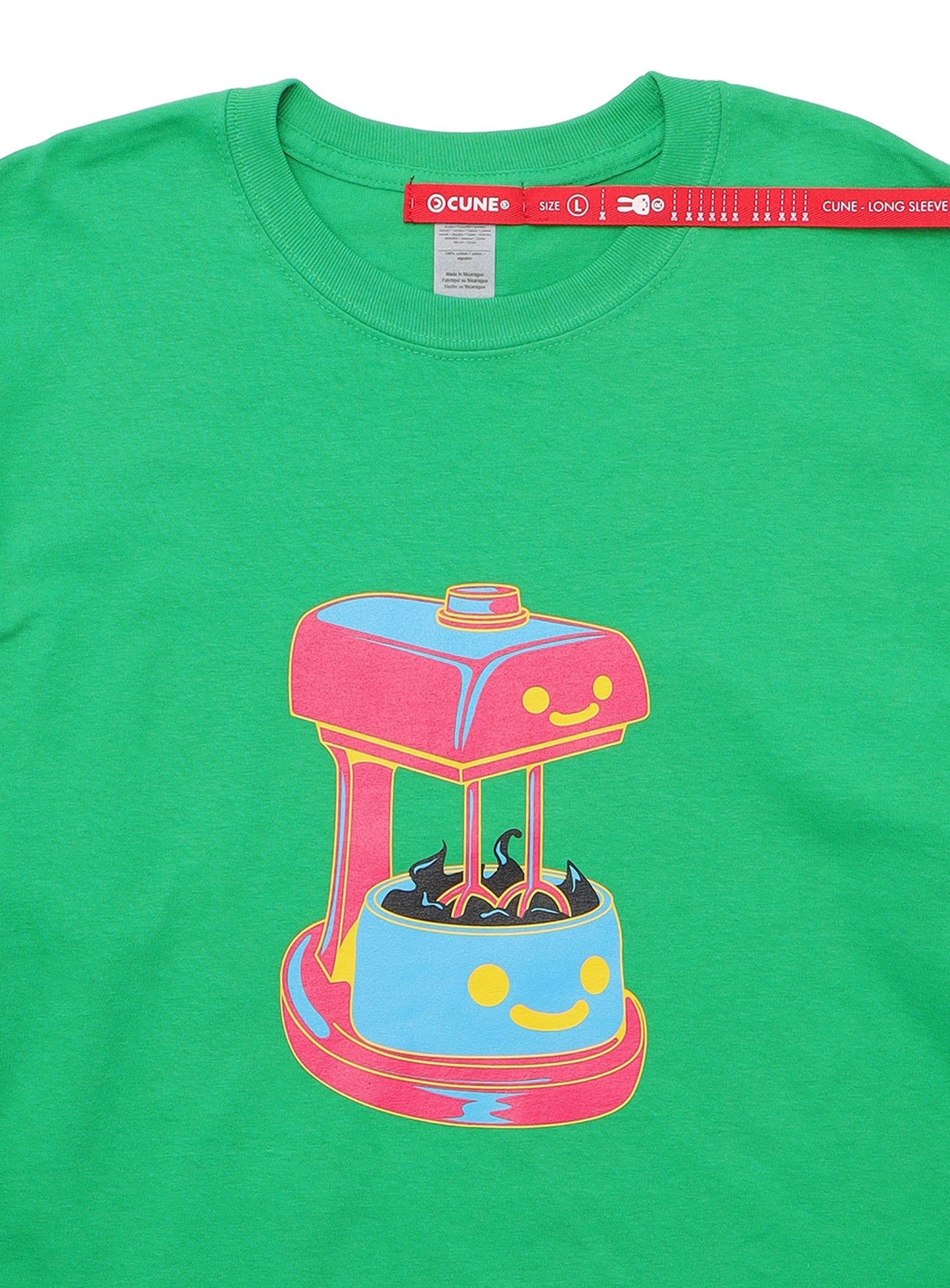 CUNE LS Tee 色間違い ミキサー