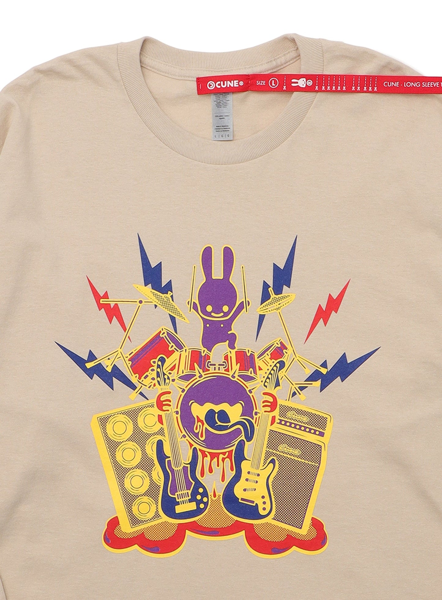 CUNE LS Tee 色間違い 楽器