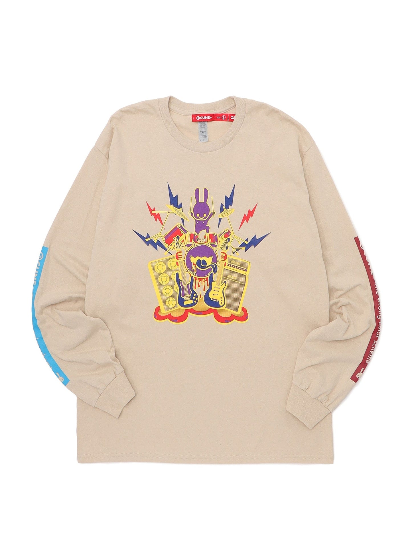 CUNE LS Tee 色間違い 楽器