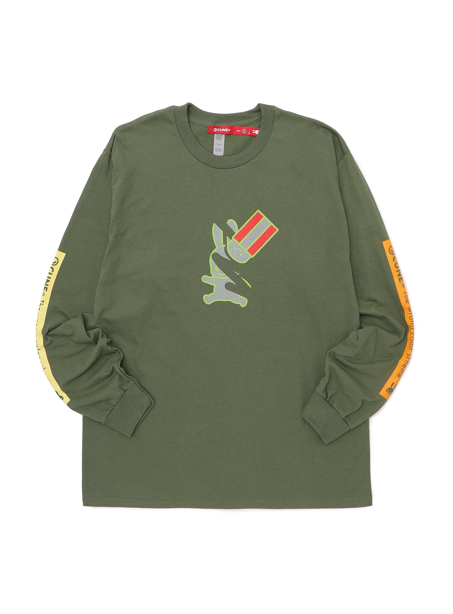 CUNE LS Tee 色間違い 消しゴム