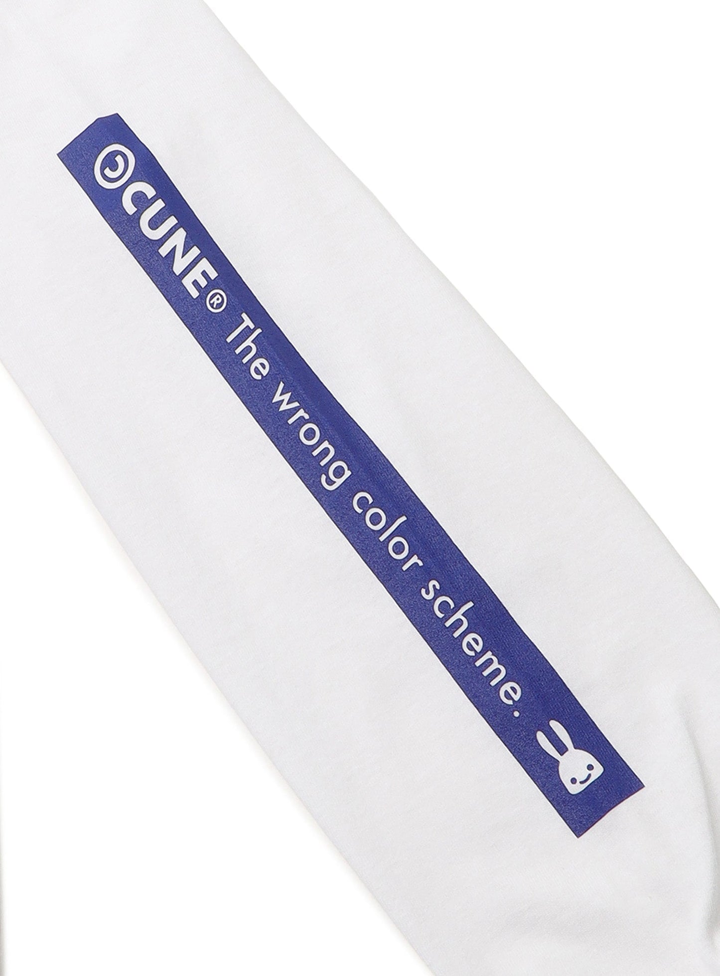CUNE LS Tee 色間違い 消しゴム