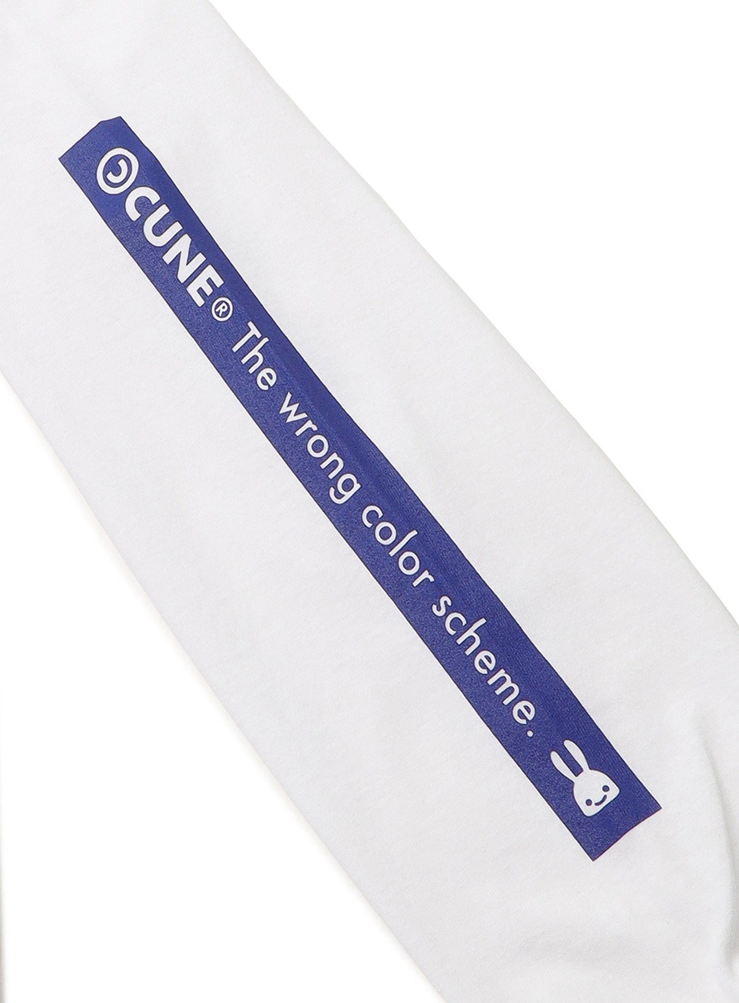 CUNE LS Tee 色間違い 消しゴム
