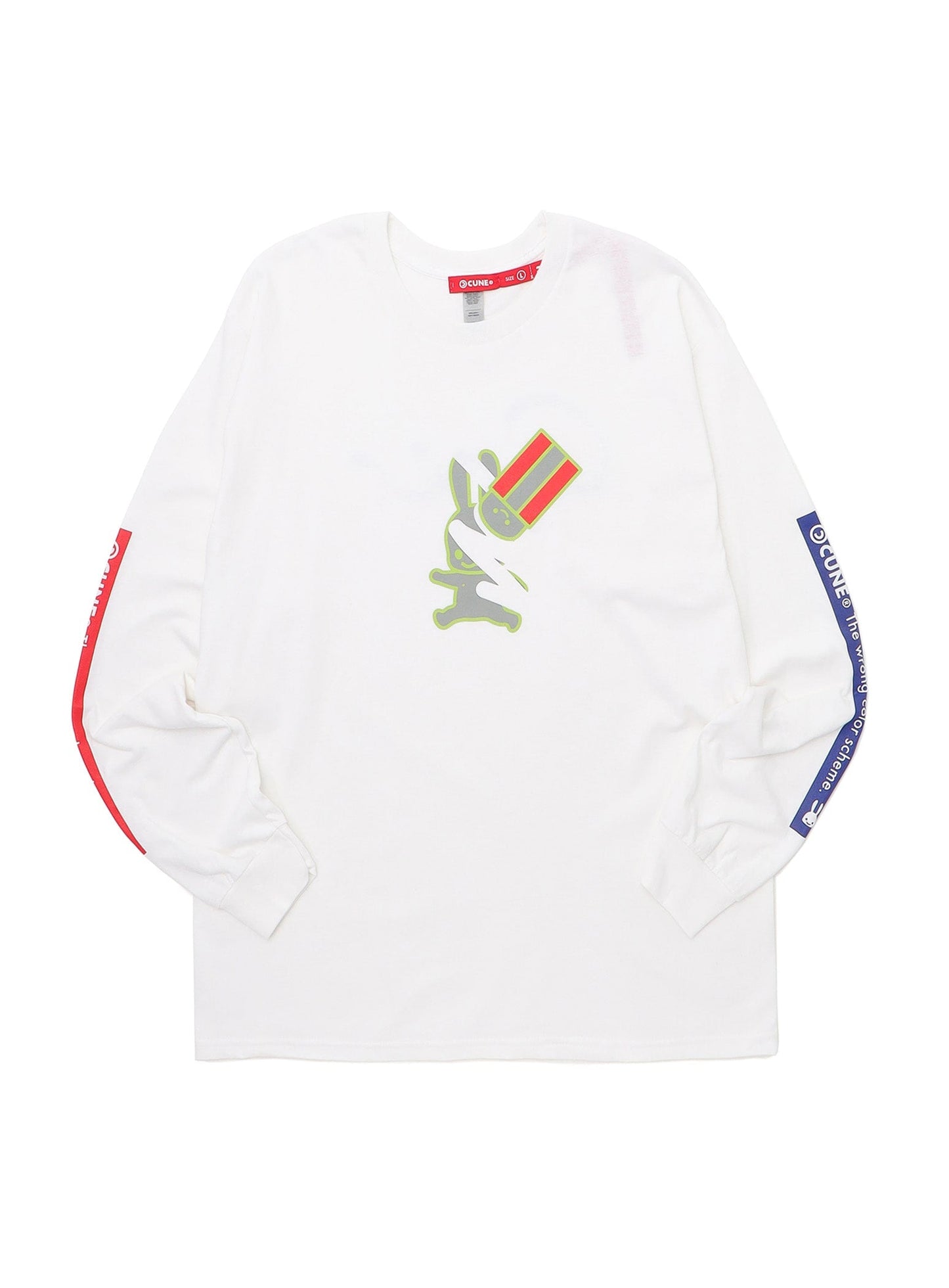 CUNE LS Tee 色間違い 消しゴム