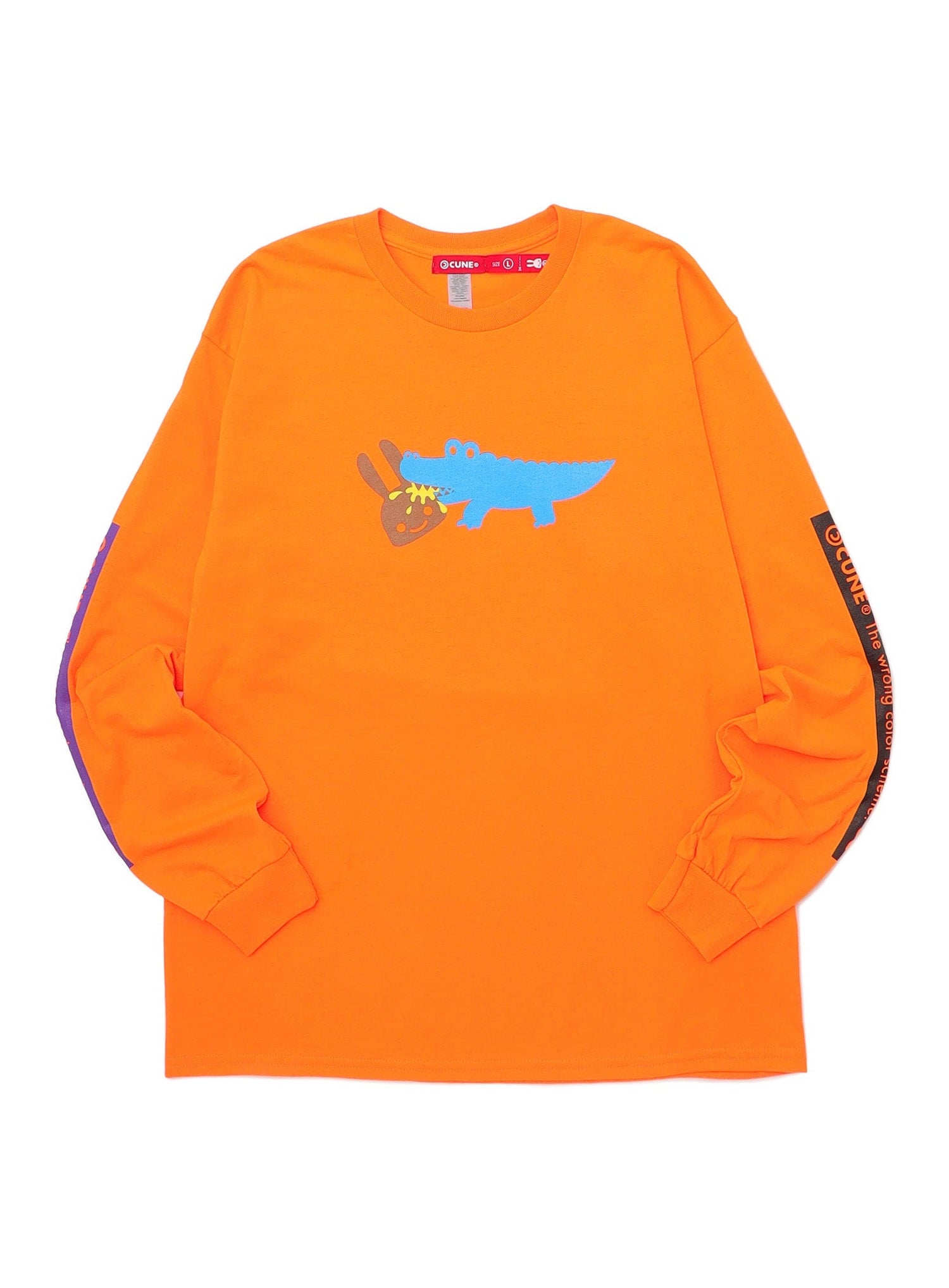 CUNE LS Tee 色間違い わに