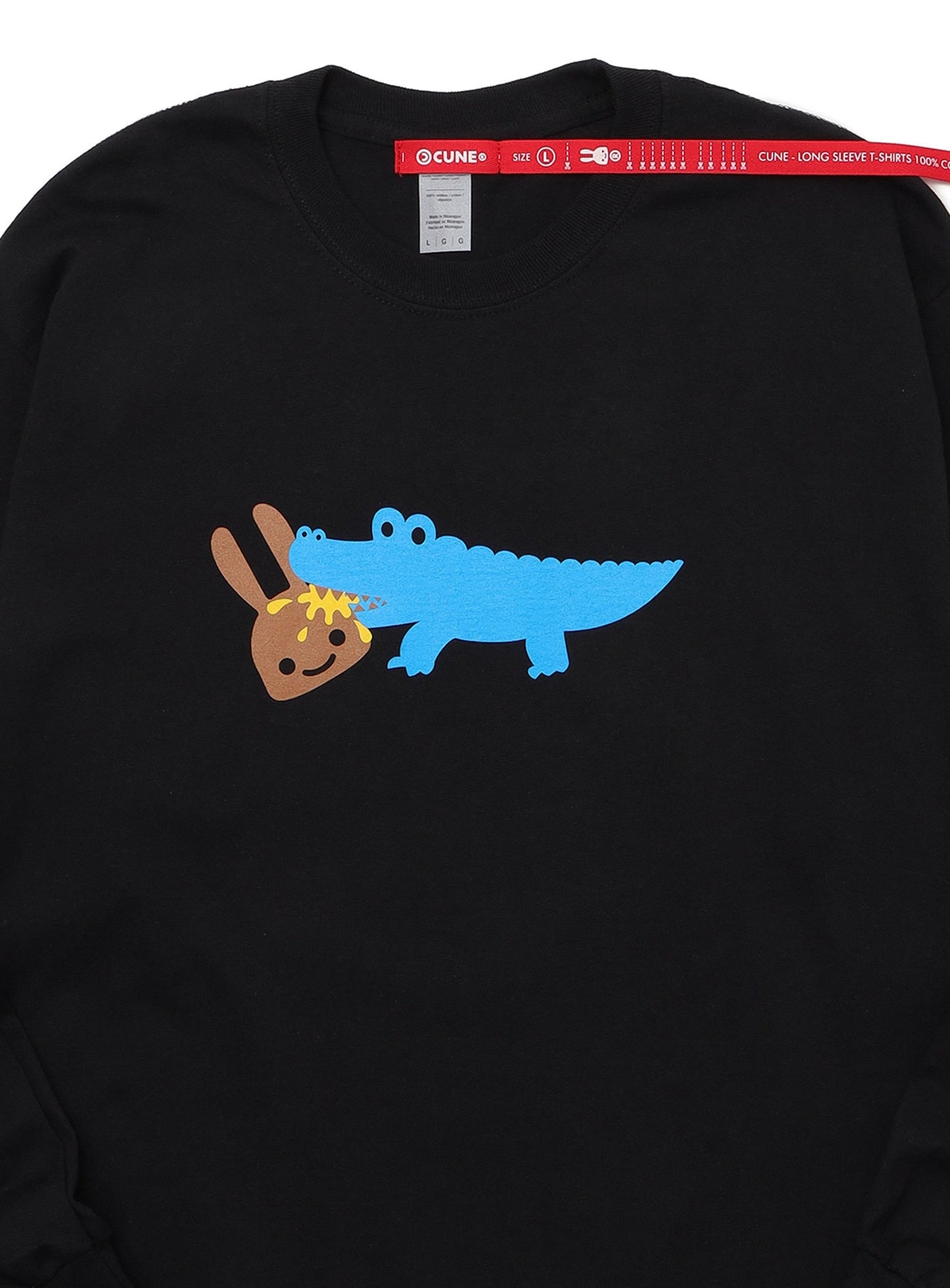 CUNE LS Tee 色間違い わに