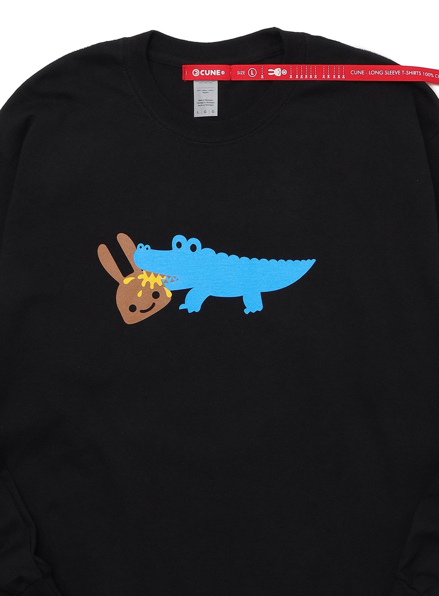 CUNE LS Tee 色間違い わに