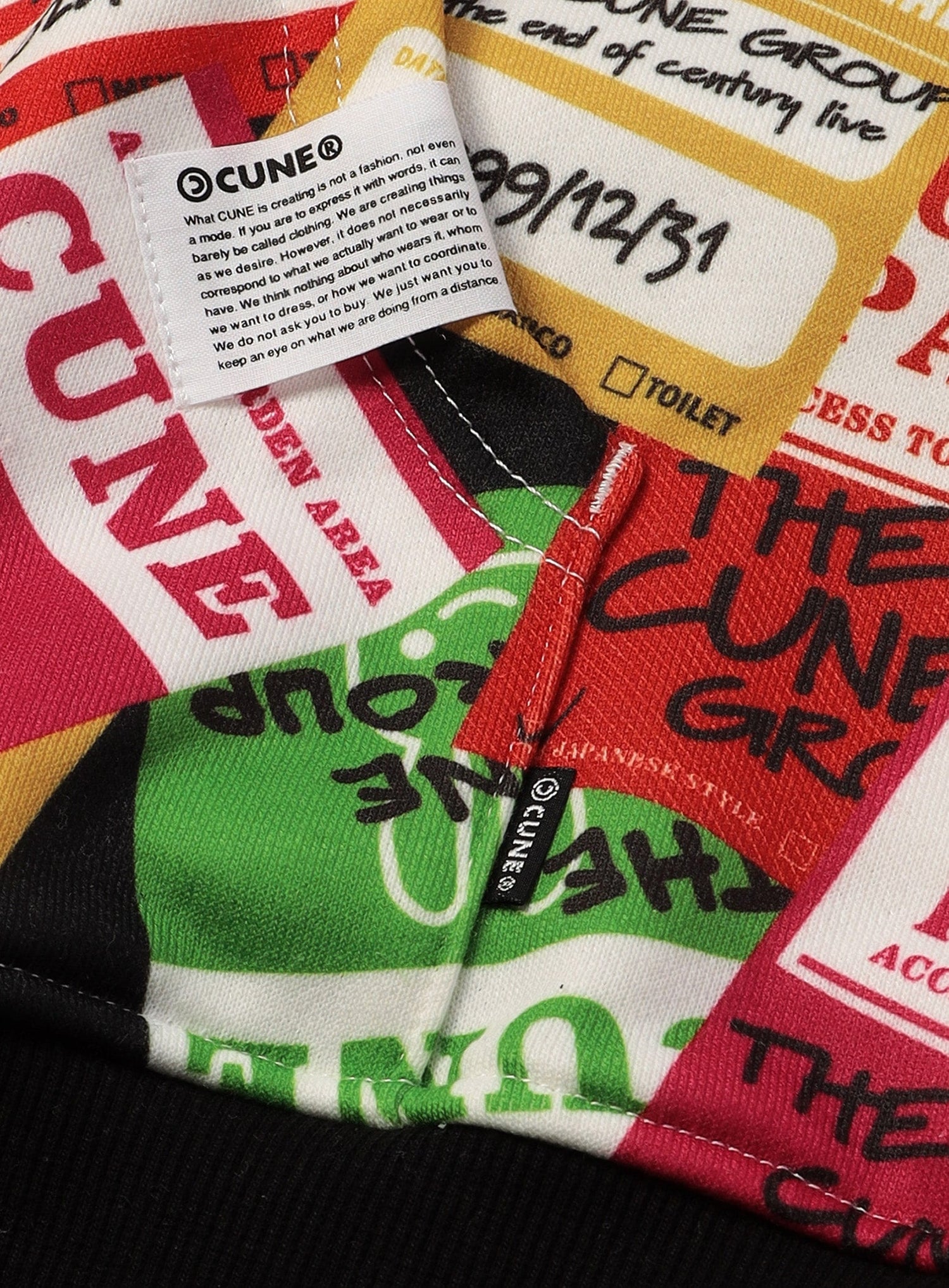 THE CUNE GROUP ゲストパスパーカー