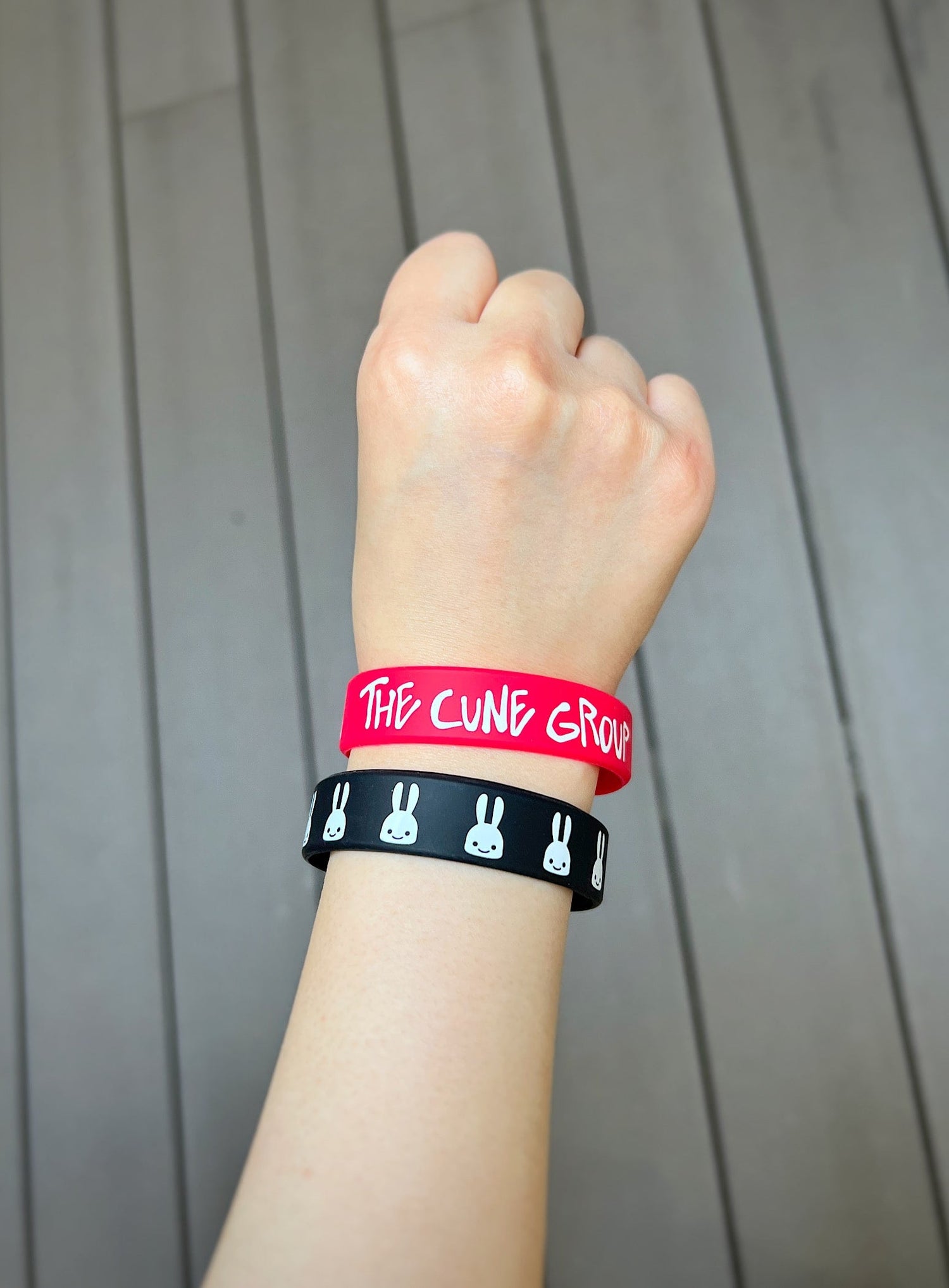 THE CUNE GROUP ラバーブレスセット