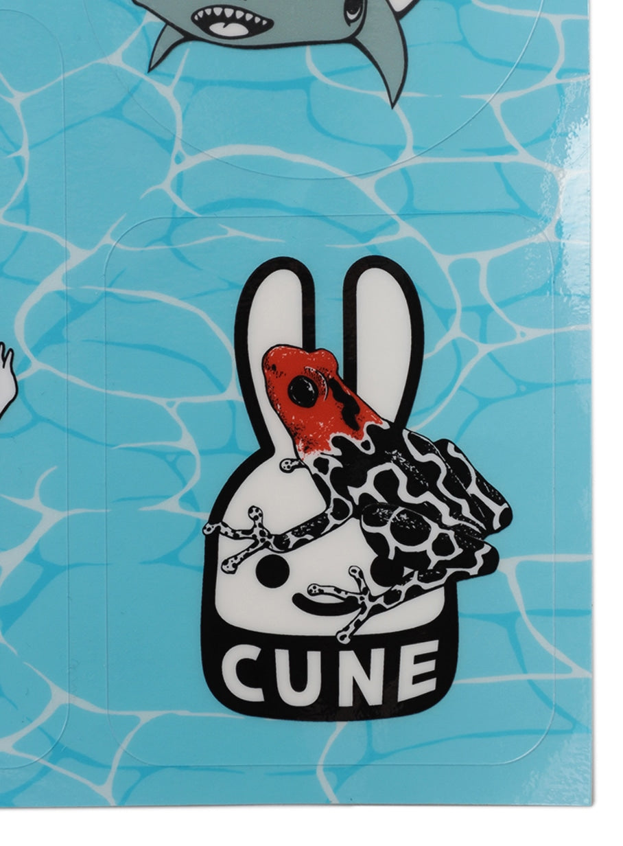 水族館のおみやげクリアステッカー