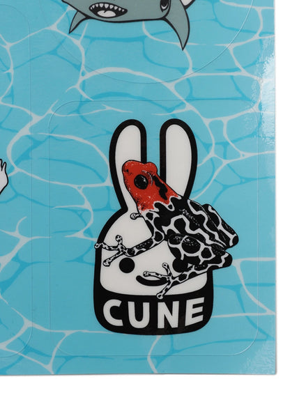 水族館のおみやげクリアステッカー