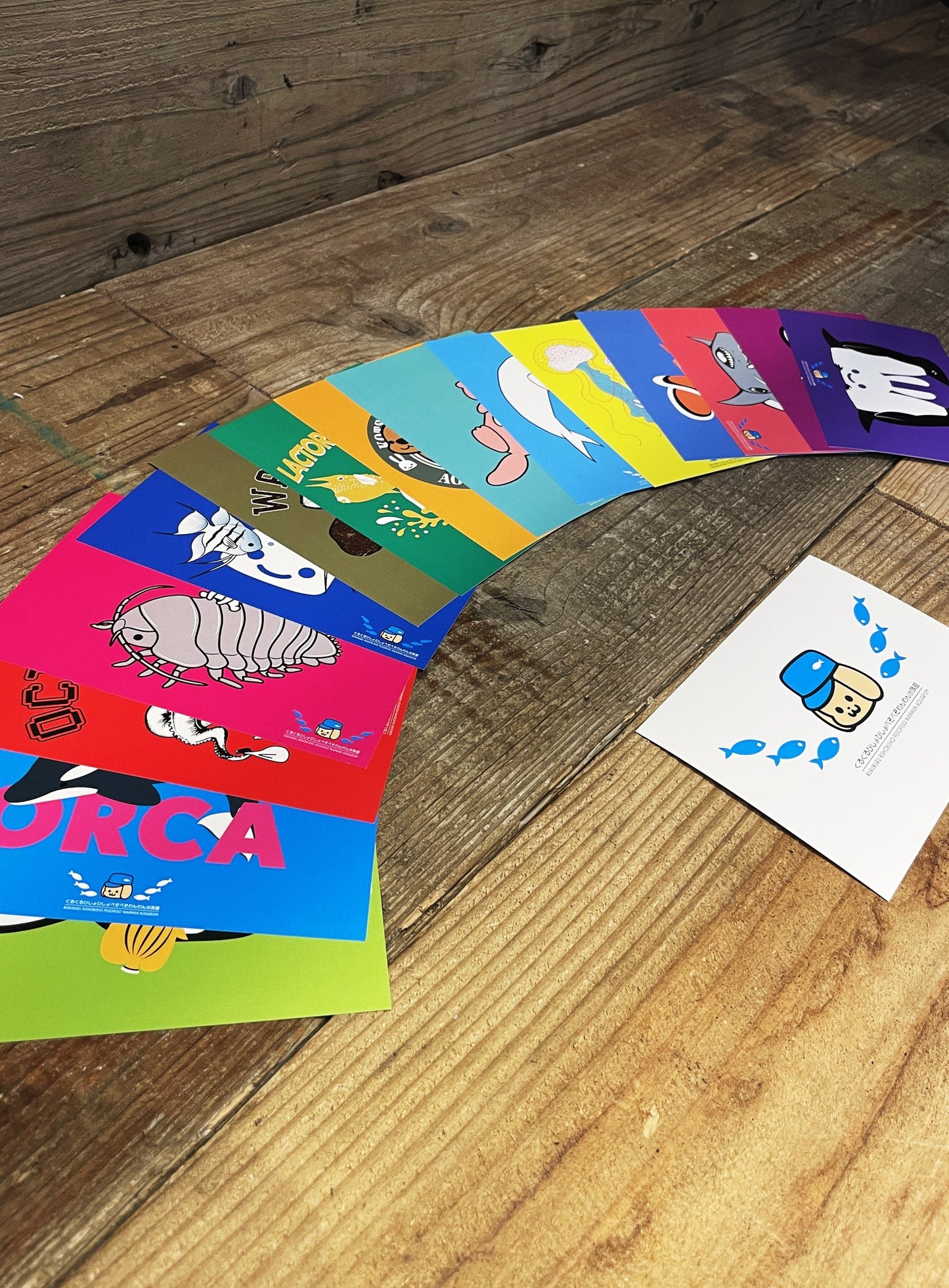 水族館のおみやげポストカードセット