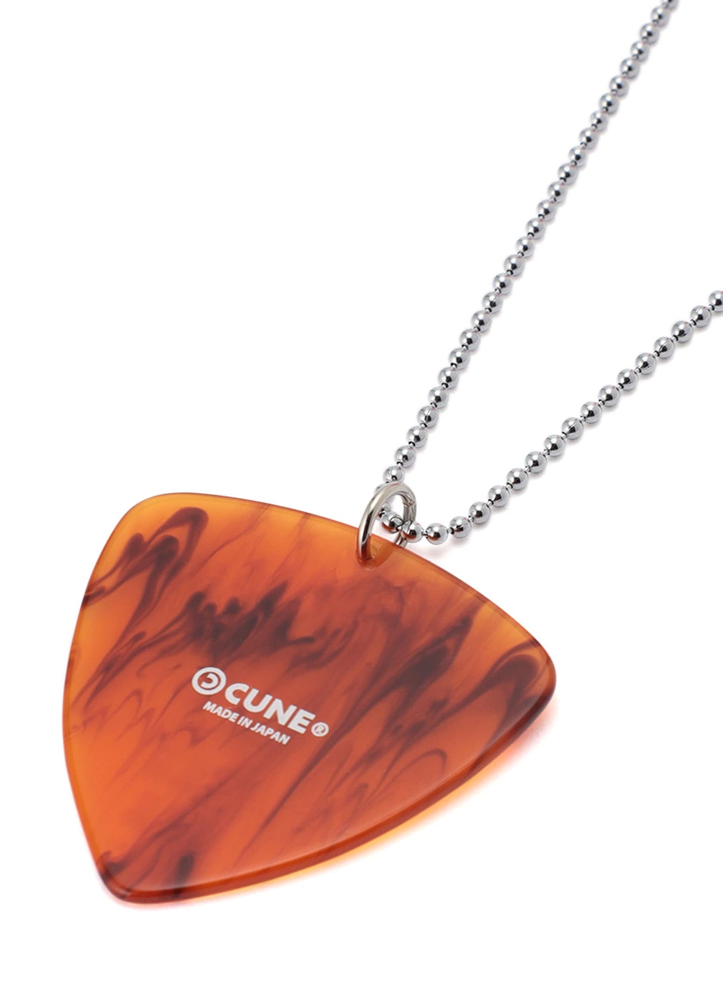 アクリルのピックネックレス_おにぎり