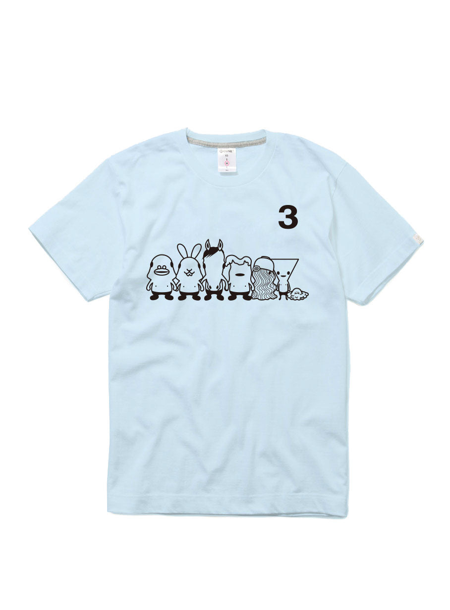 CUNE 復刻Tシャツ 全員3
