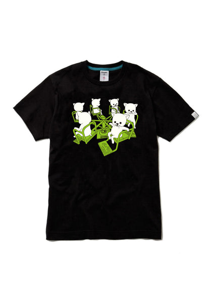 CUNE 復刻Tシャツ ネコいっぱい