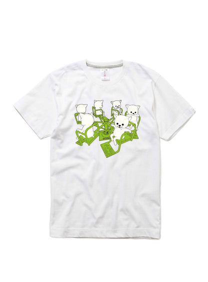CUNE 復刻Tシャツ ネコいっぱい