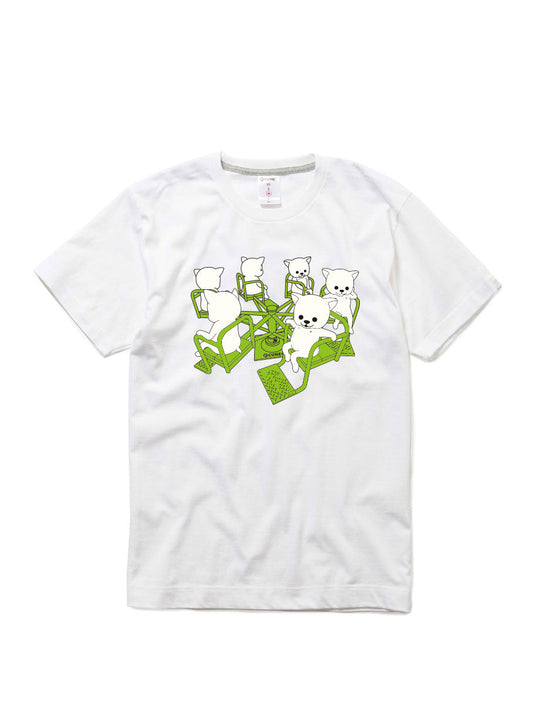CUNE 復刻Tシャツ ネコいっぱい