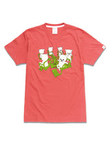 CUNE 復刻Tシャツ ネコいっぱい