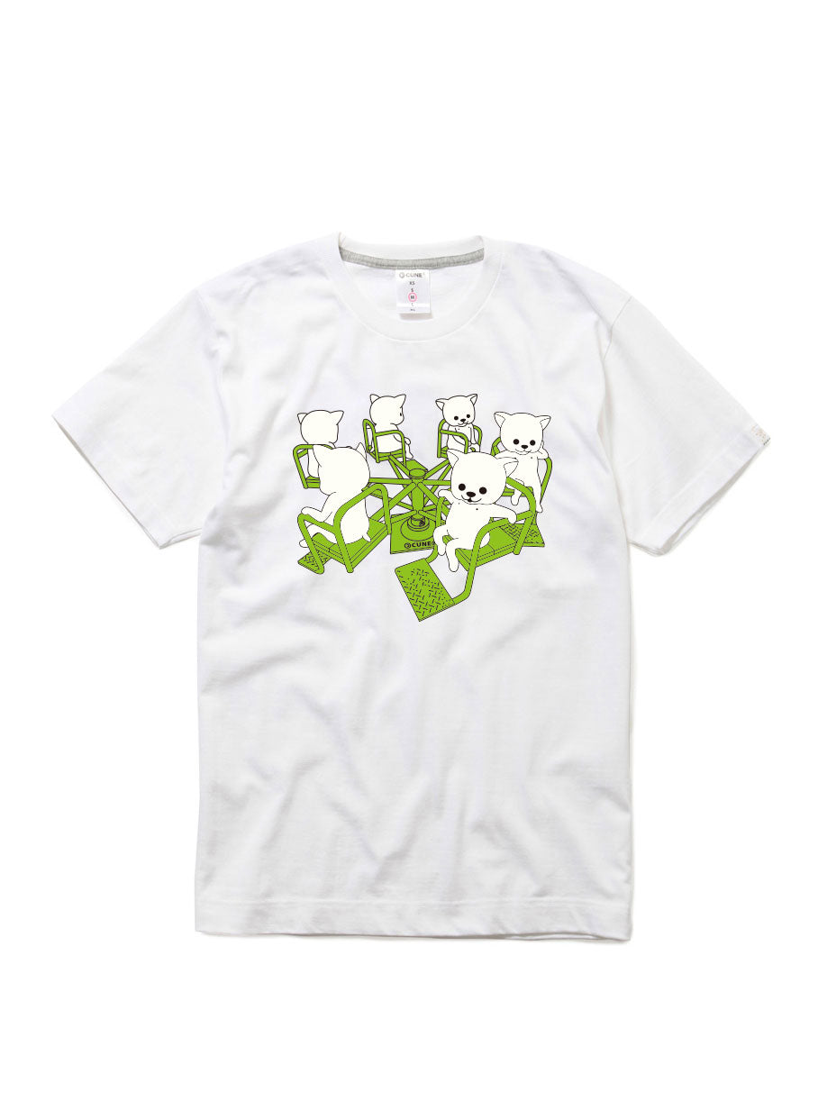CUNE 復刻Tシャツ ネコいっぱい