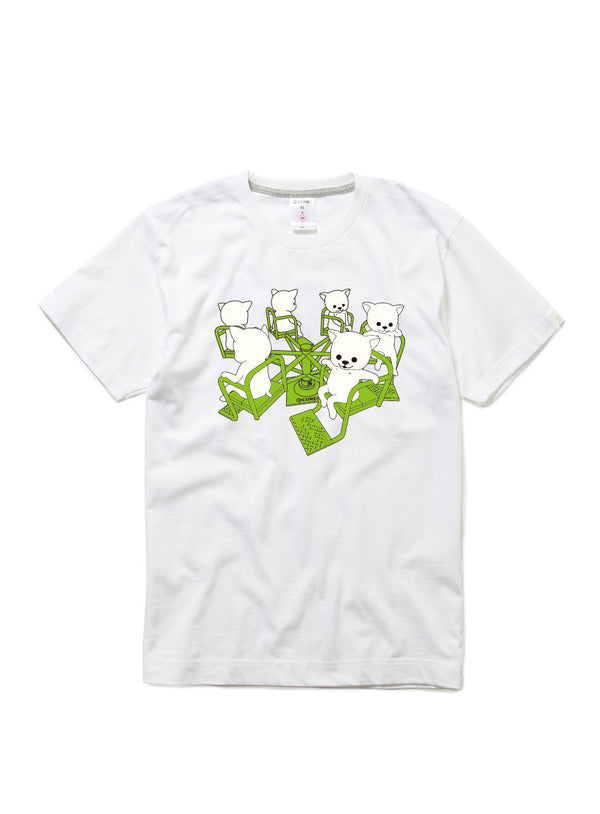 CUNE 復刻Tシャツ ネコいっぱい