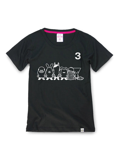 CUNE 復刻 LADIES Tシャツ　全員3