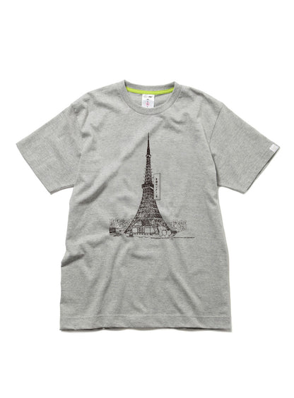 CUNE 復刻Tシャツ 多摩セ○ター