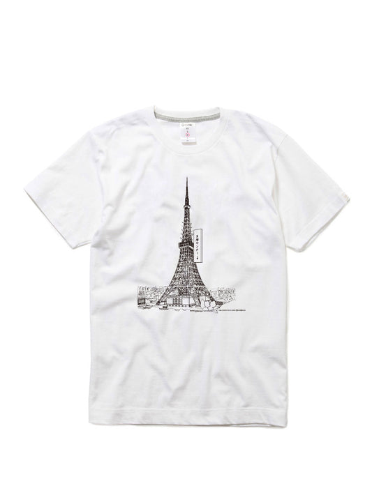 CUNE 復刻Tシャツ 多摩セ○ター
