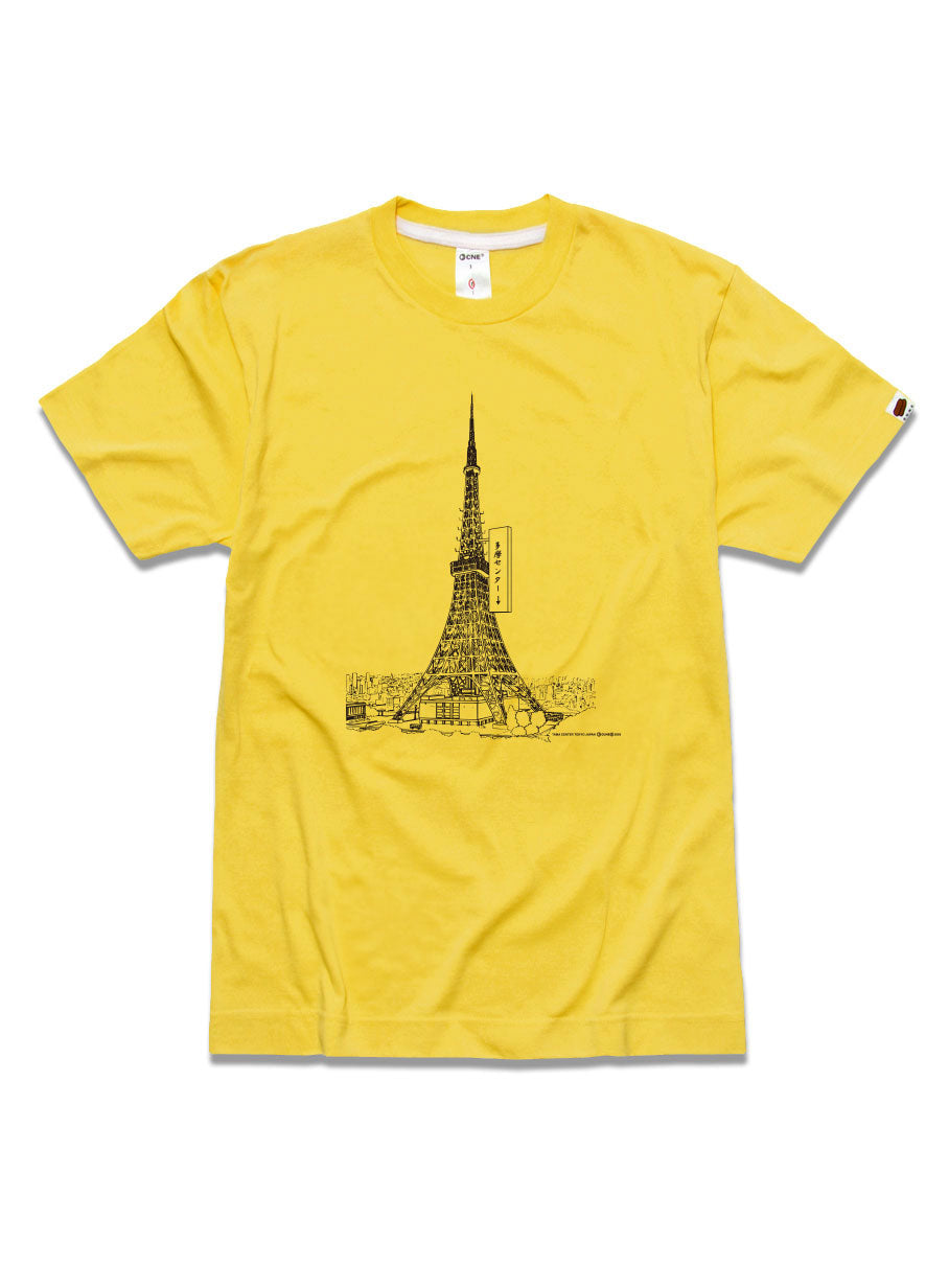 CUNE 復刻Tシャツ 多摩セ○ター