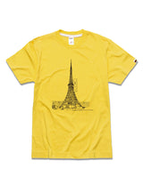 CUNE 復刻Tシャツ 多摩セ○ター