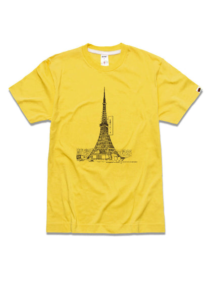 CUNE 復刻Tシャツ 多摩セ○ター