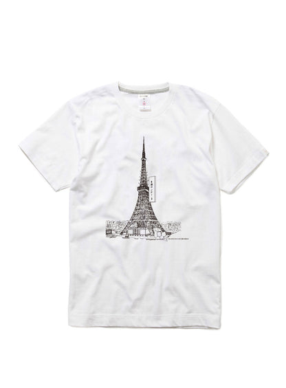 CUNE 復刻Tシャツ 多摩セ○ター