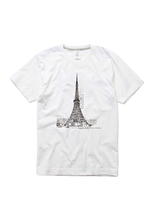 CUNE 復刻Tシャツ 多摩セ○ター