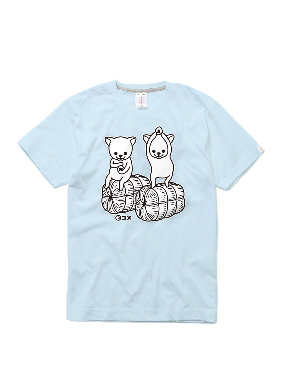 CUNE 復刻Tシャツ コメ