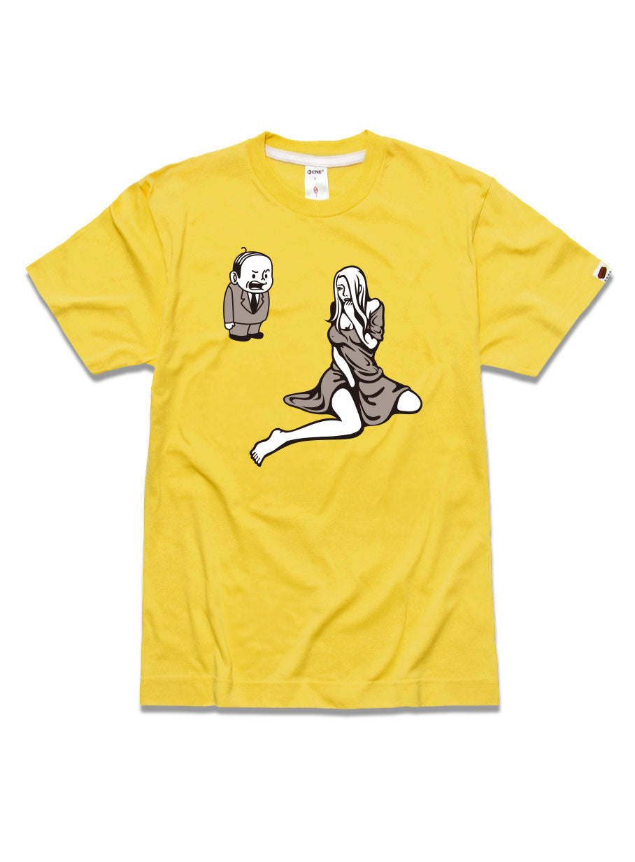 CUNE 復刻Tシャツ おっさん