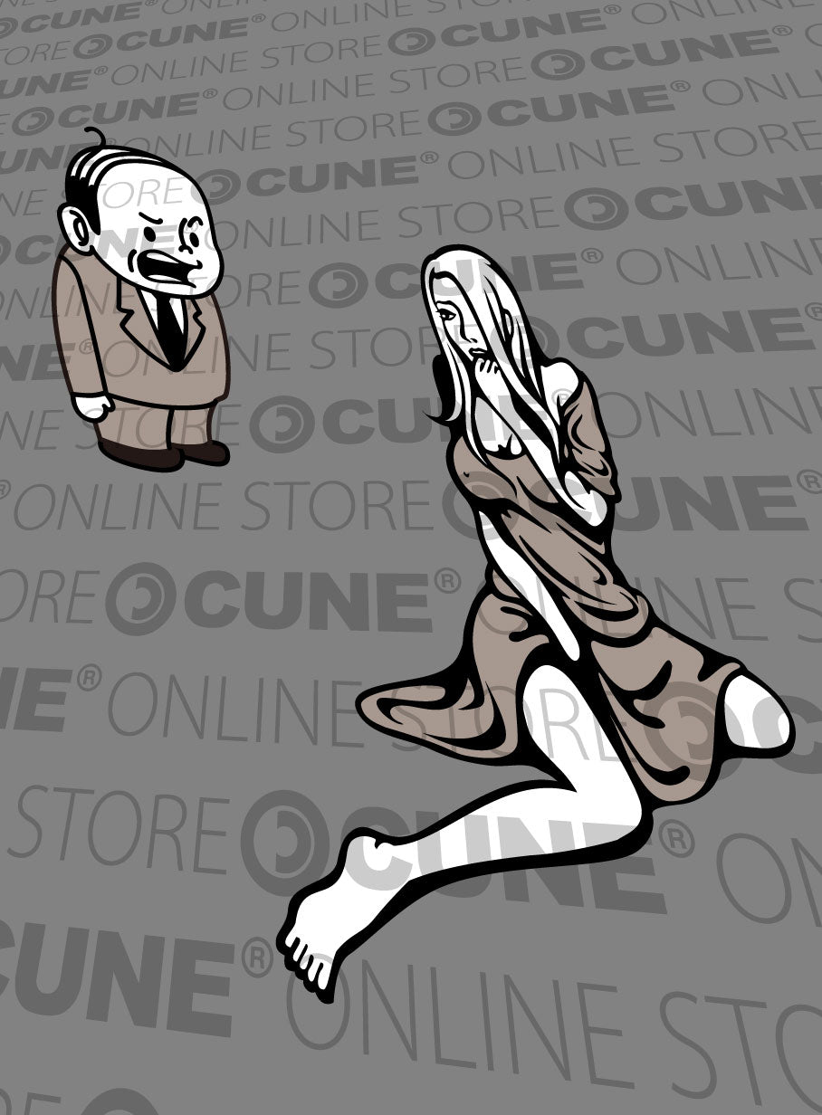 CUNE 復刻Tシャツ おっさん