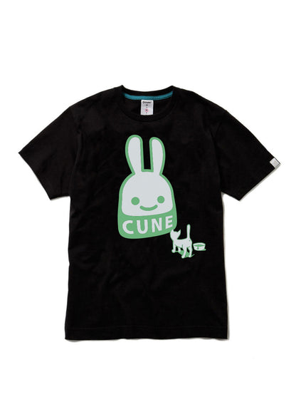 CUNE 復刻Tシャツ　ネコとウサギ