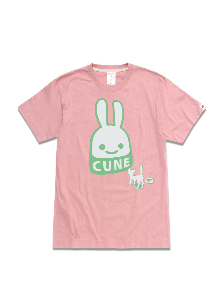 CUNE 復刻Tシャツ　ネコとウサギ