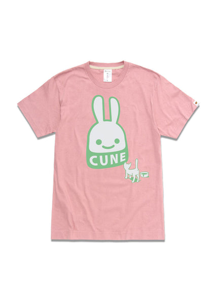 CUNE 復刻Tシャツ　ネコとウサギ