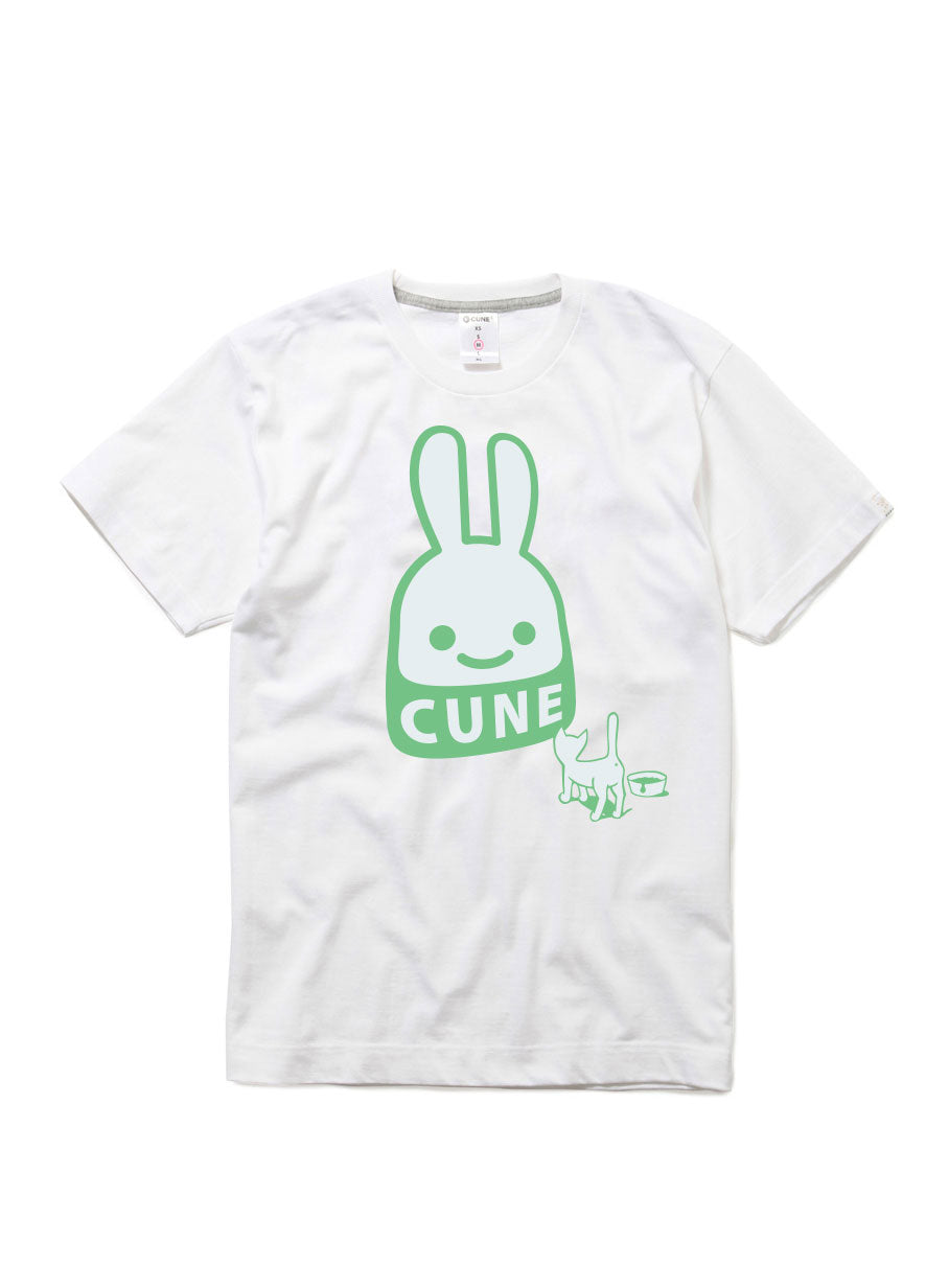 CUNE 復刻Tシャツ　ネコとウサギ