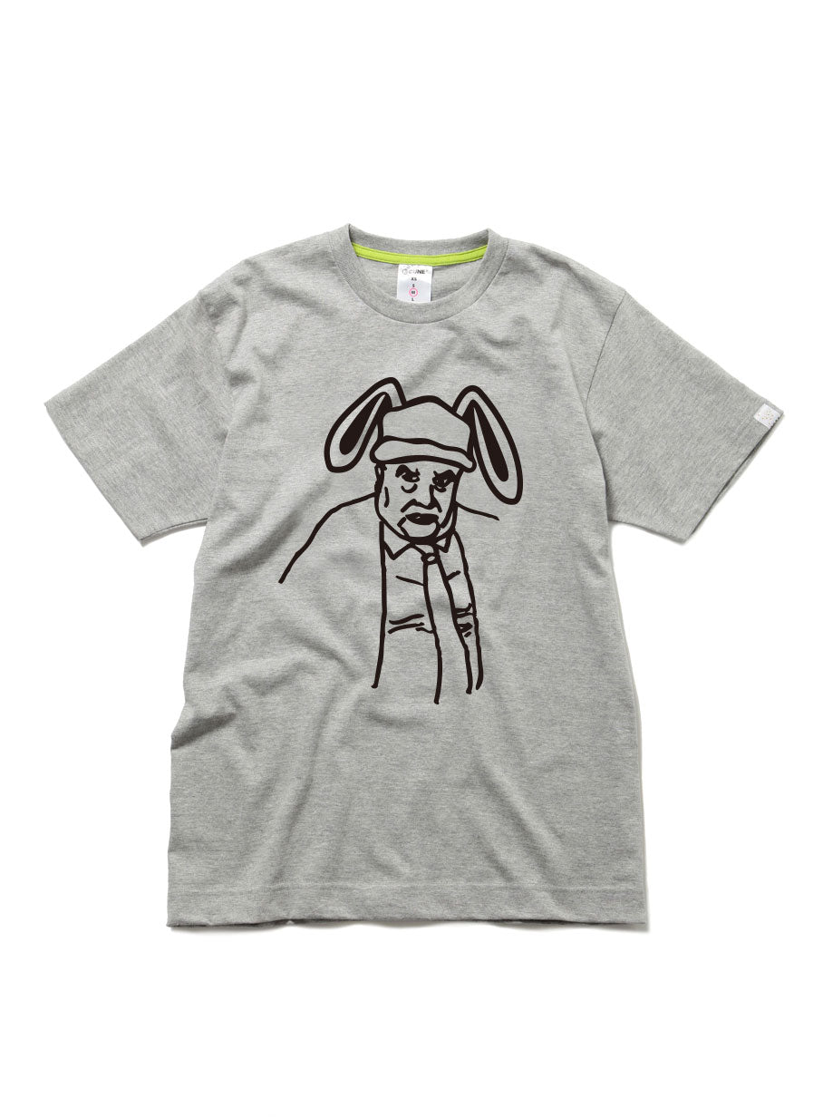CUNE 復刻Tシャツ ウサギおじさん