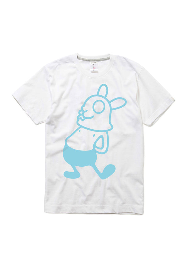 CUNE 復刻Tシャツ ウサギななめ