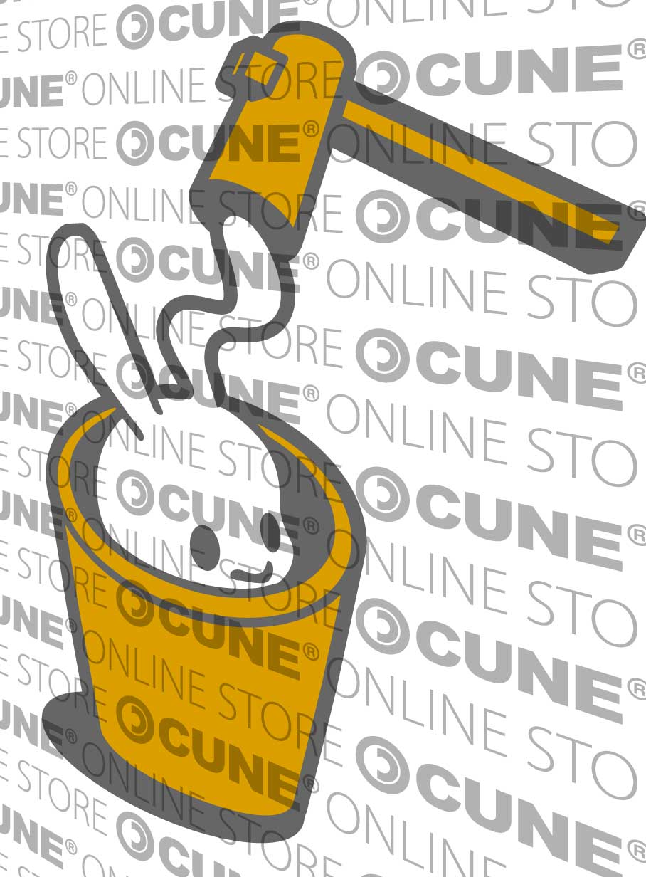 CUNE 復刻Tシャツ  もちつき