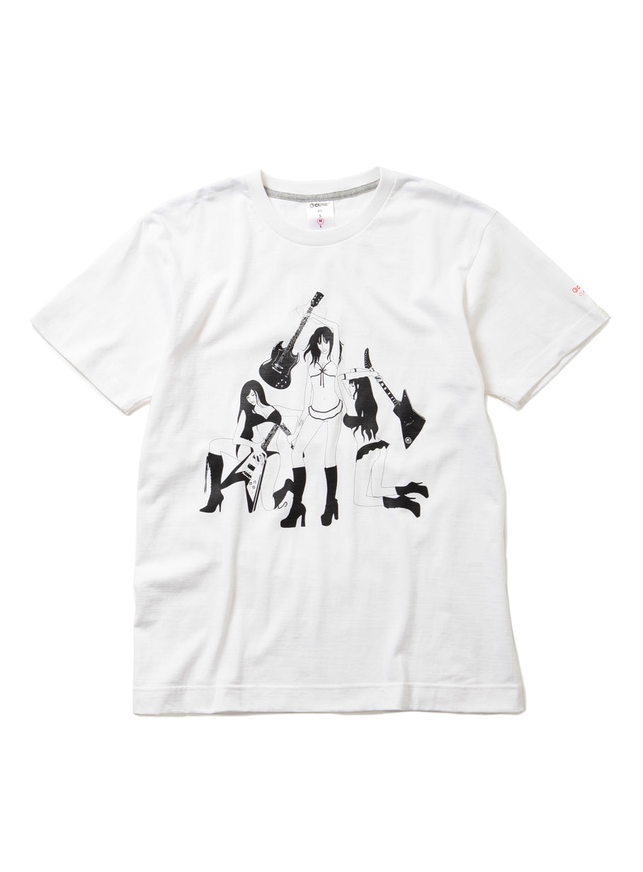 CUNE T-SHIRTS 復刻　女バンド