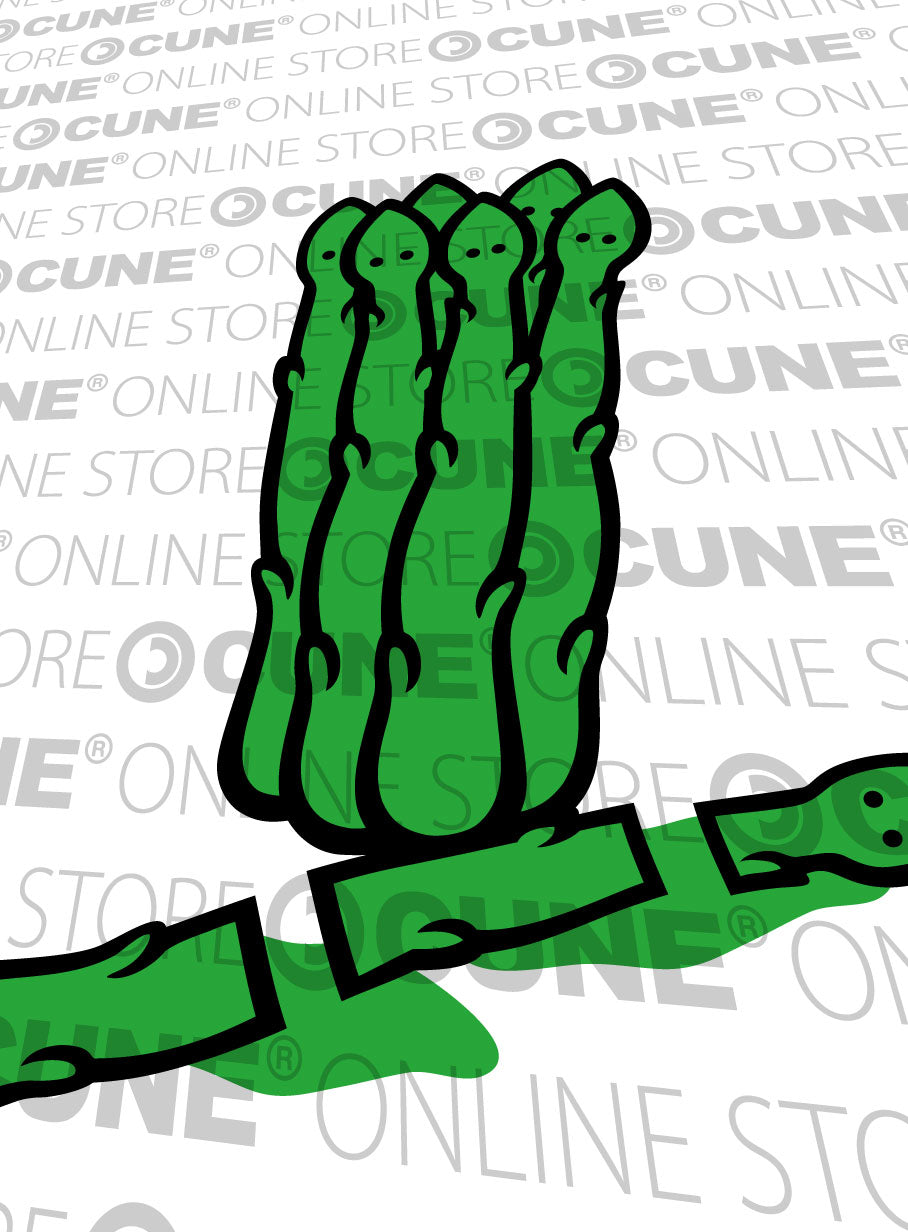 CUNE復刻Tシャツ アスパラ