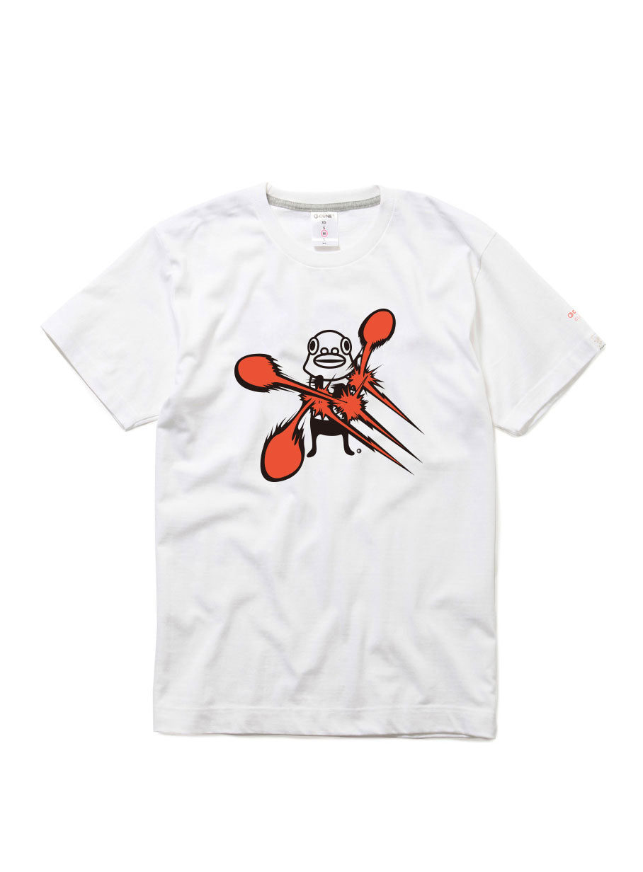 CUNE復刻Tシャツ　ハト戦闘