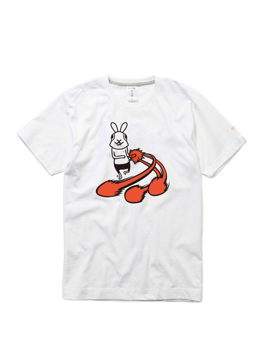 CUNE復刻Tシャツ　ウサギ戦闘