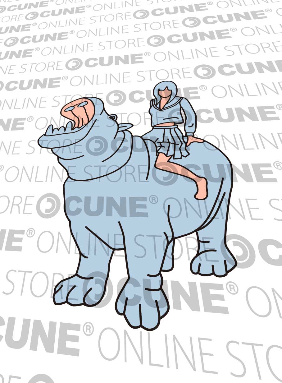 CUNE復刻Tシャツ カバ