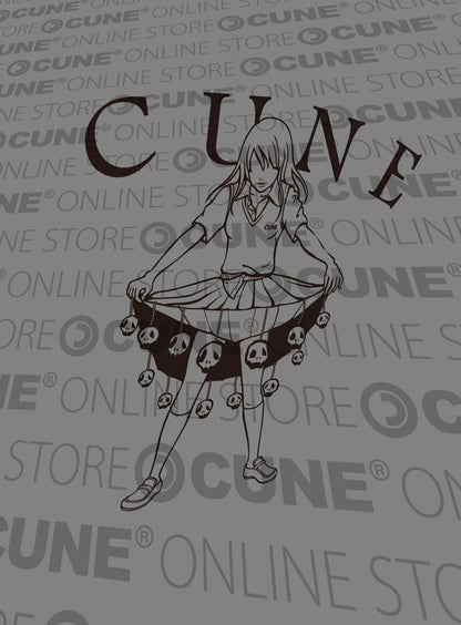 CUNE 復刻Tシャツ ドクロ飾り