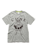 CUNE 復刻Tシャツ ドクロ飾り