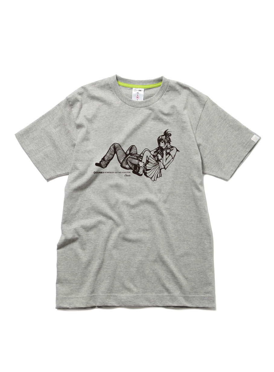 CUNE 復刻Tシャツ 腕ひしぎ女