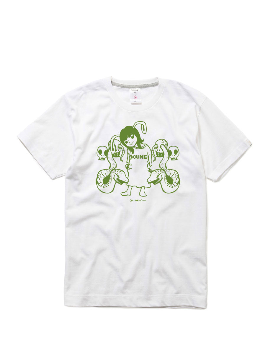CUNE 復刻Tシャツ ヘビと子供